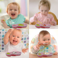 Anak-anak Blue Plate Cutlery Non-Slip Mini Silicone Bowl
